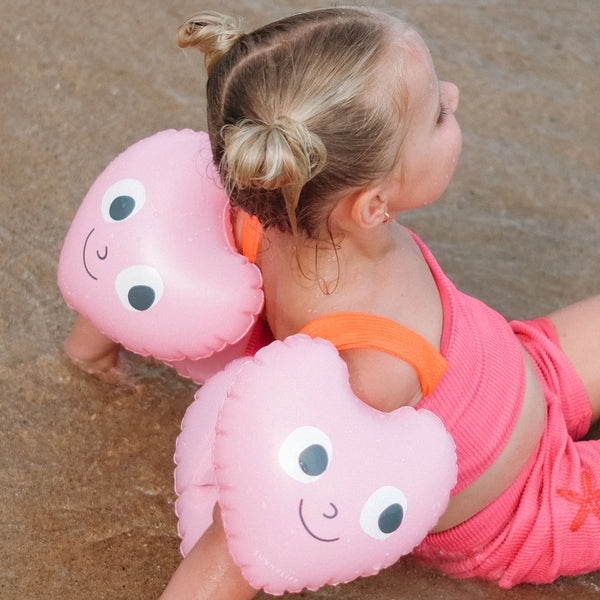 Inflatable Arm Bands - Poppy the Peach Pink - Sunnylife