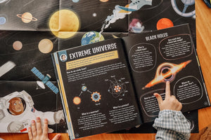 What How and Why Space Book and Poster - Sassi