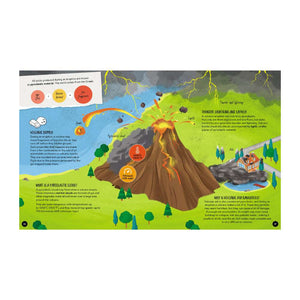 What How and Why Volcanoes Book and Poster - Sassi