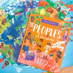 What How and Why Peoples of the World Book and Poster - Sassi