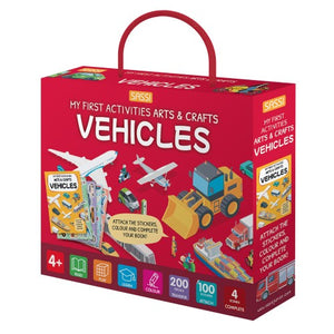 Arts & Crafts Set - Vehicles - Sassi