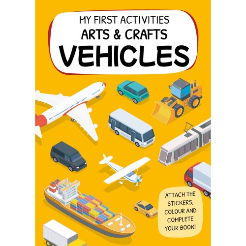 Arts & Crafts Set - Vehicles - Sassi
