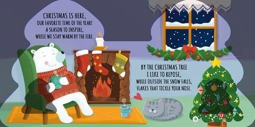 Shaped Board Book - Christmas, What Joy! - Sassi