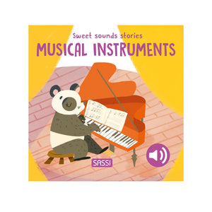 Board Book Sweet Sounds Stories - Musical Instruments - Sassi