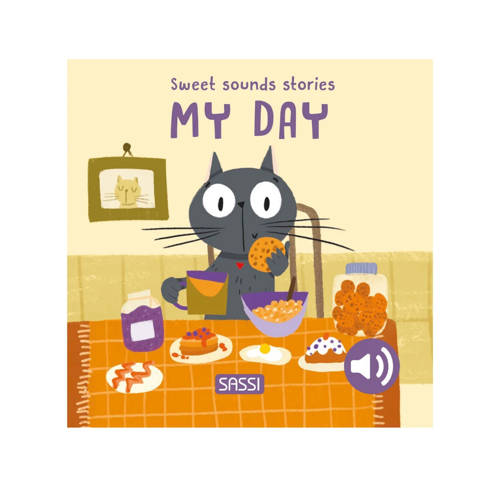 Board Book Sweet Sounds Stories - My Day - Sassi