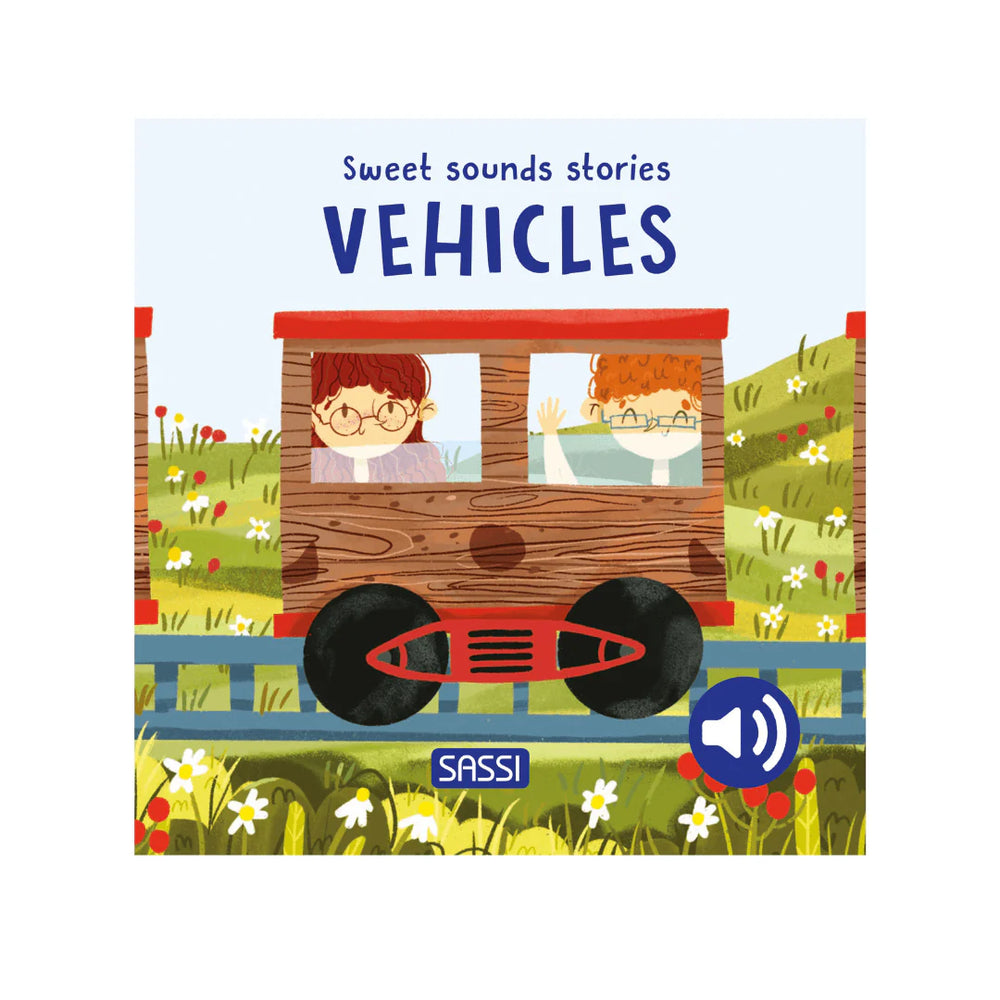 Board Book Sweet Sounds Stories - Vehicles - Sassi