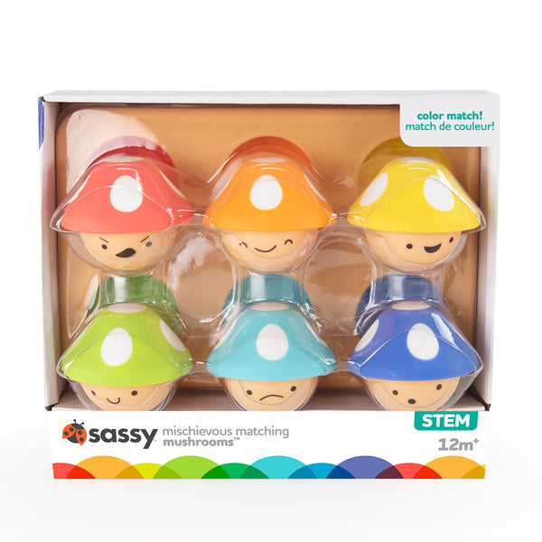 Mischievous Matching Mushrooms - Sassy Baby