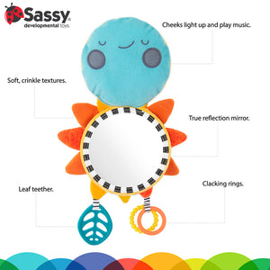 My Little Sunshine Musical Mirror - Sassy Baby