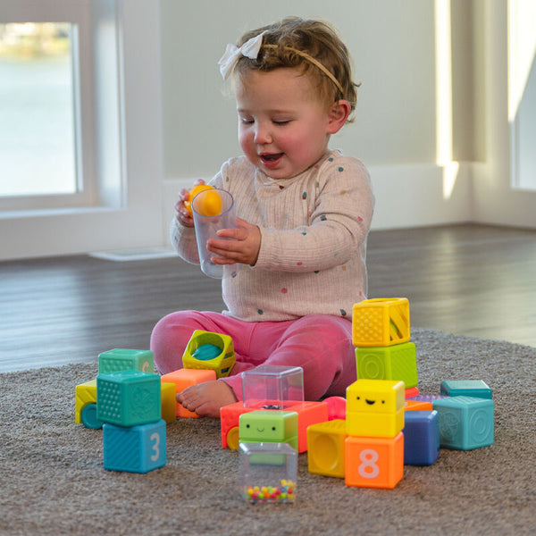 Busy Builder Activity Blocks - Sassy Baby