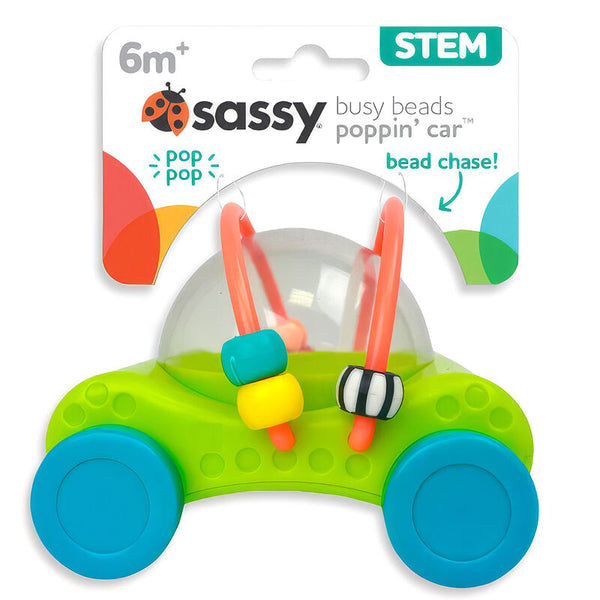 Busy Beads Poppin' Car - Sassy Baby