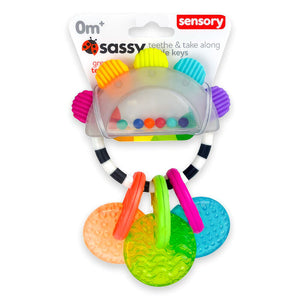 Teethe & Take Along Keys - Sassy Baby