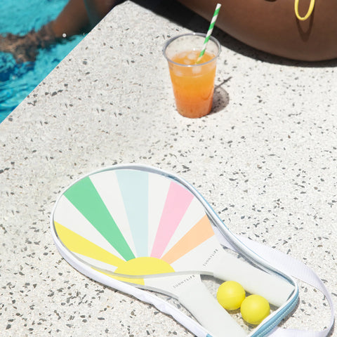 Beach Paddle Set - Pool Side Pastel Gelato - Sunnylife DISCOUNTED