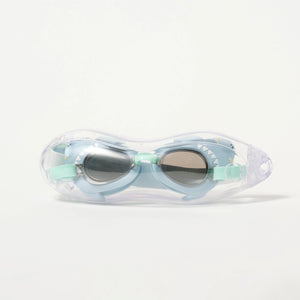 Mini Swim Goggles - Salty the Shark Aqua - Sunnylife