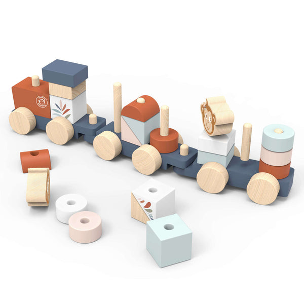 Stacking Train - Speedy Monkey