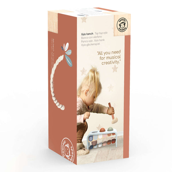 Xylo Bench - Tap Tap Xylophone - Speedy Monkey