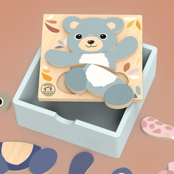 Mix and Match Puzzle - Speedy Monkey