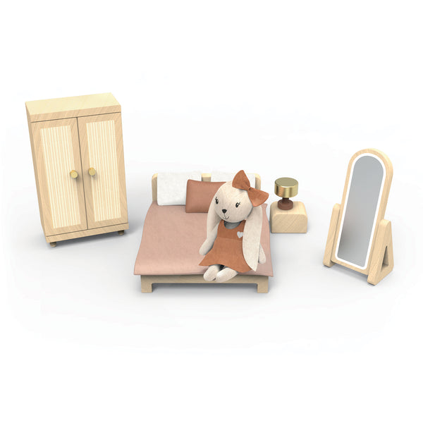 Doll House Bedroom + 1 Character - Speedy Monkey