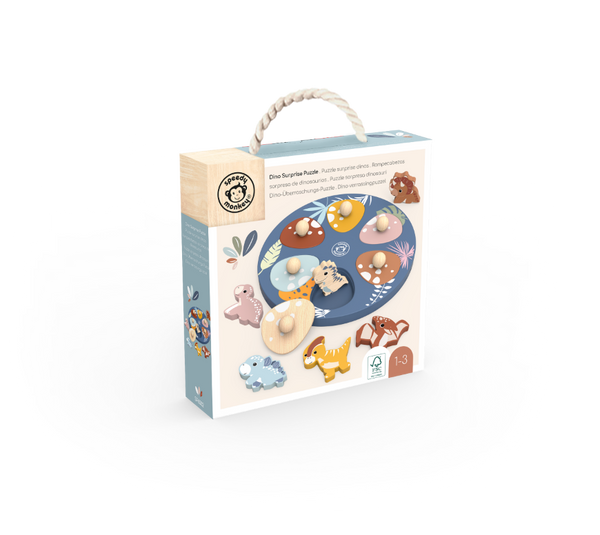 Dino Surprise Puzzle - Speedy Monkey