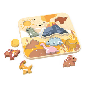 Dinosaur Chunky Puzzle - Speedy Monkey