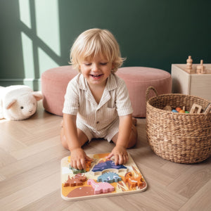 Dinosaur Chunky Puzzle - Speedy Monkey