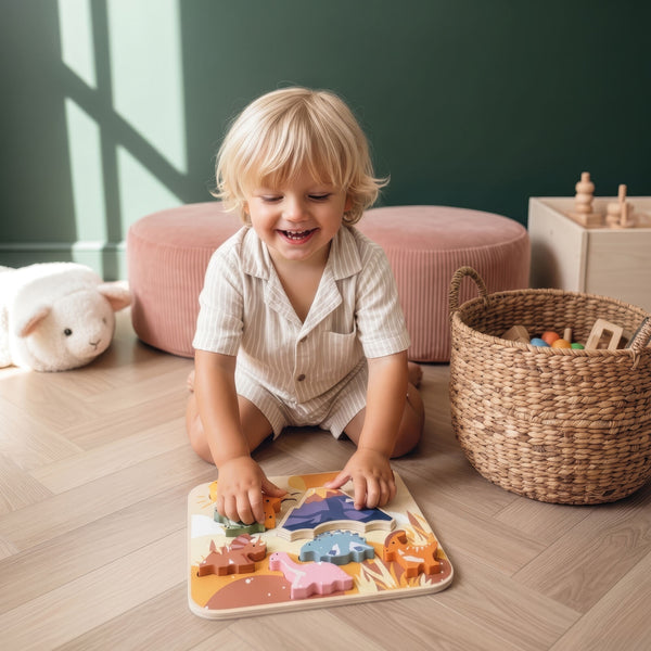 Dinosaur Chunky Puzzle - Speedy Monkey
