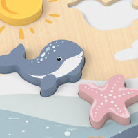 Ocean Chunky Puzzle - Speedy Monkey