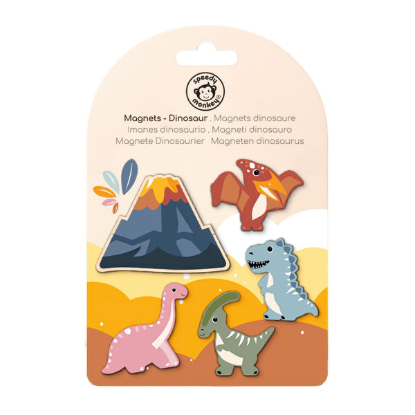 Dinosaur Magnets - Speedy Monkey