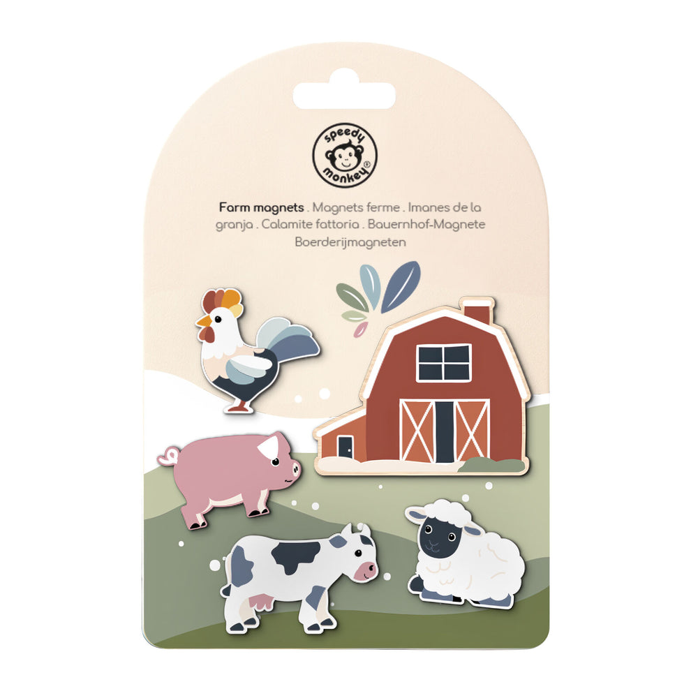 Farm Magnets - Speedy Monkey
