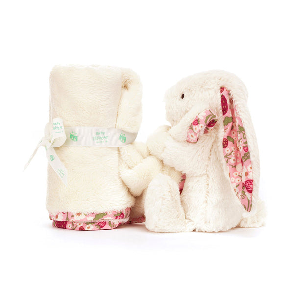 Blossom Cream Bunny 'Berry' Soother - Jellycat