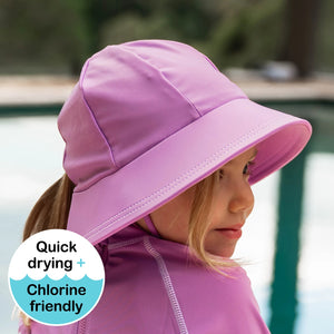 Ponytail Swim Bucket Beach Hat - Bubblegum - Bedhead
