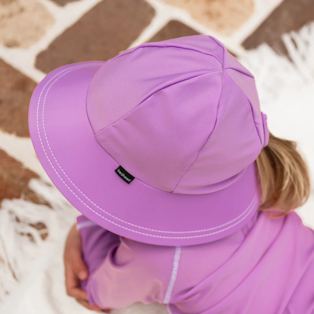 Ponytail Swim Bucket Beach Hat - Bubblegum - Bedhead