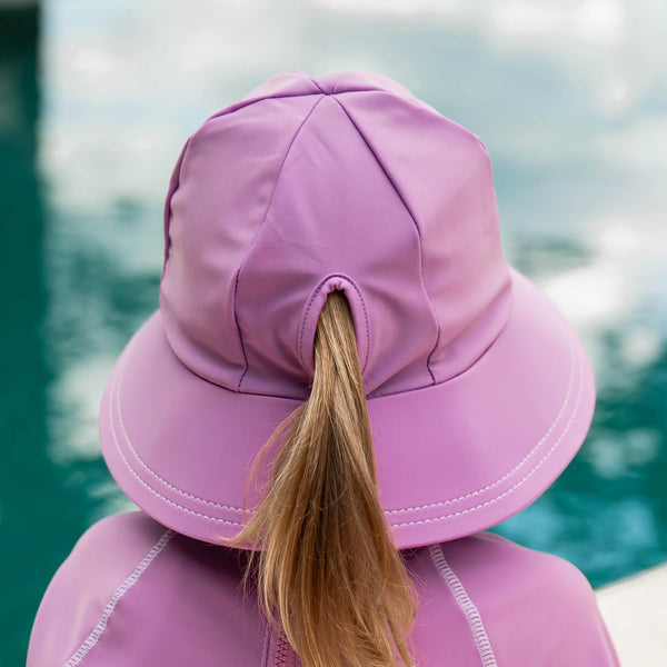 Ponytail Swim Bucket Beach Hat - Bubblegum - Bedhead