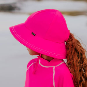 Ponytail Swim Bucket Beach Hat - Candy - Bedhead