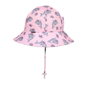 Ponytail Swim Bucket Beach Hat - Dolphin - Bedhead