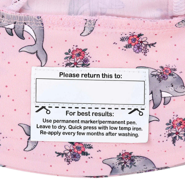 Ponytail Swim Bucket Beach Hat - Dolphin - Bedhead