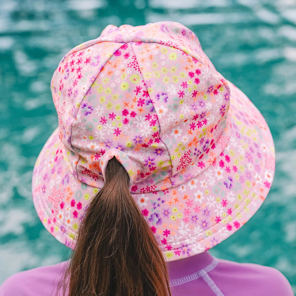 Ponytail Swim Bucket Beach Hat - Isla - Bedhead