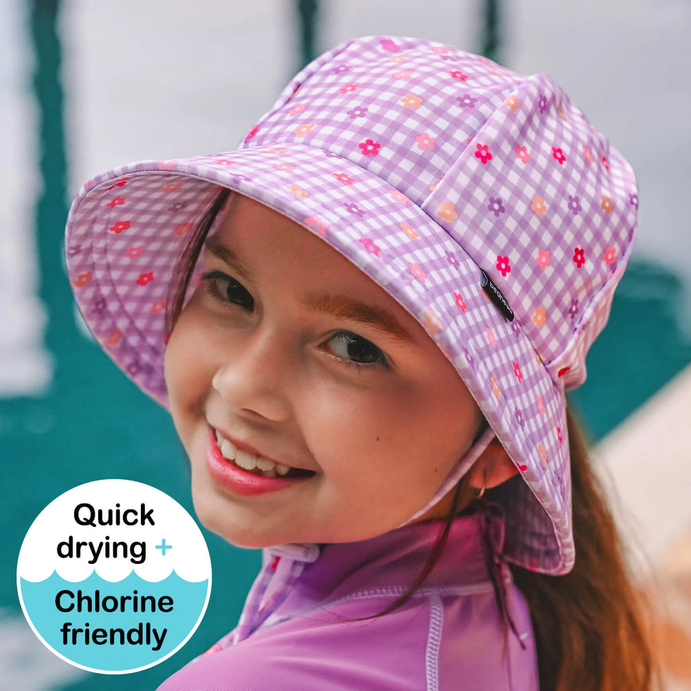 Ponytail Swim Bucket Beach Hat - Lola - Bedhead
