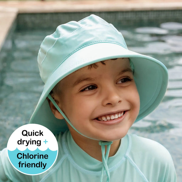 Kids Beach Bucket Hat - Aqua - Bedhead