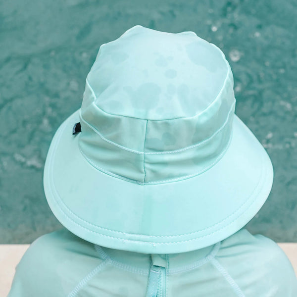 Kids Beach Bucket Hat - Aqua - Bedhead