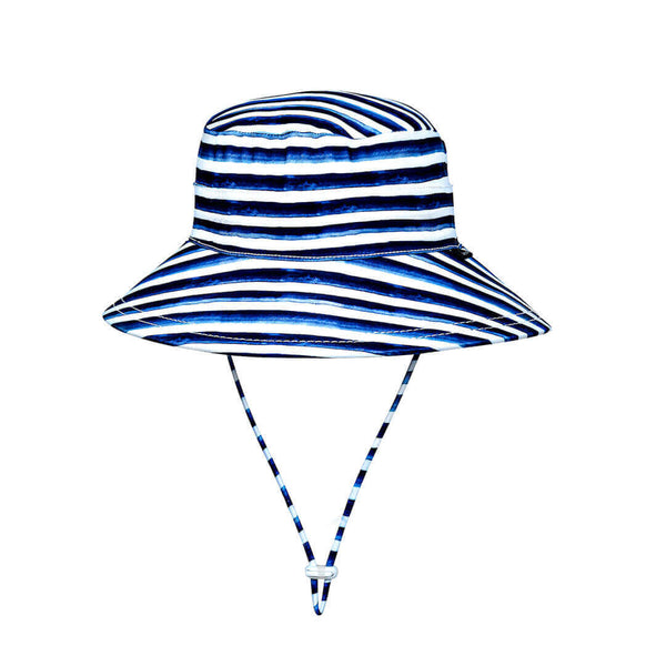Kids Classic Swim Bucket Beach Hat - Nicki Stripe - Bedhead