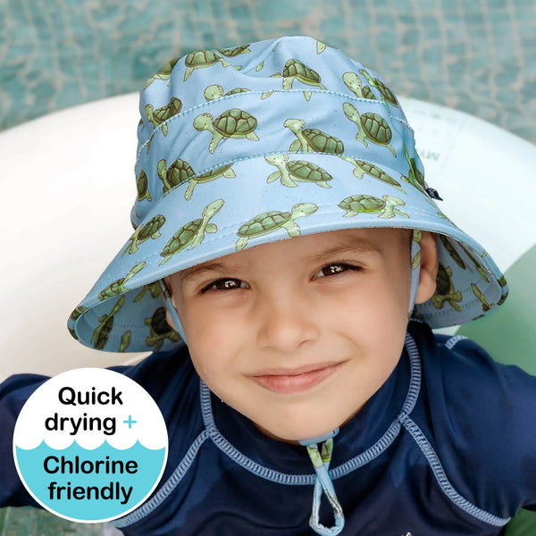 Kids Classic Swim Bucket Beach Hat - Sheldon- Bedhead