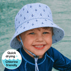 Classic Swim Bucket Beach Hat - Anchor - Bedhead