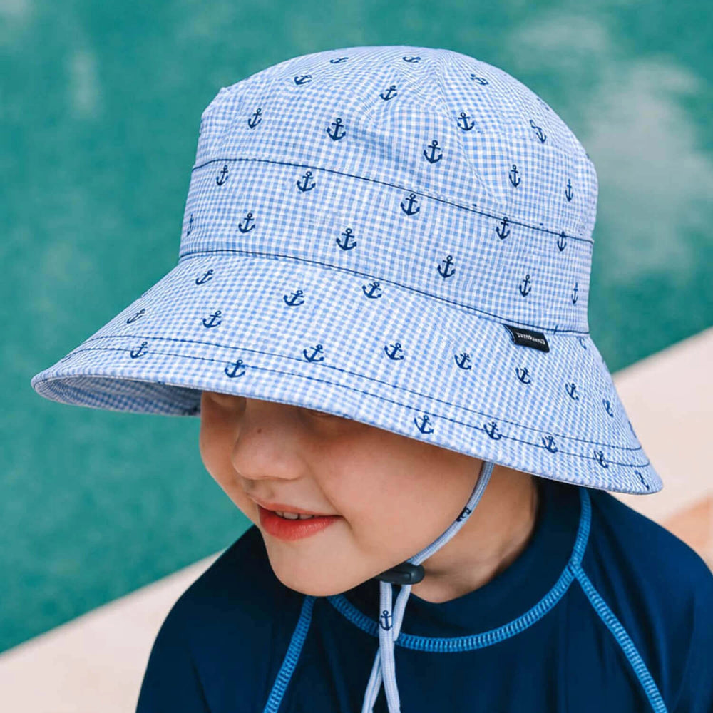Classic Swim Bucket Beach Hat - Anchor - Bedhead