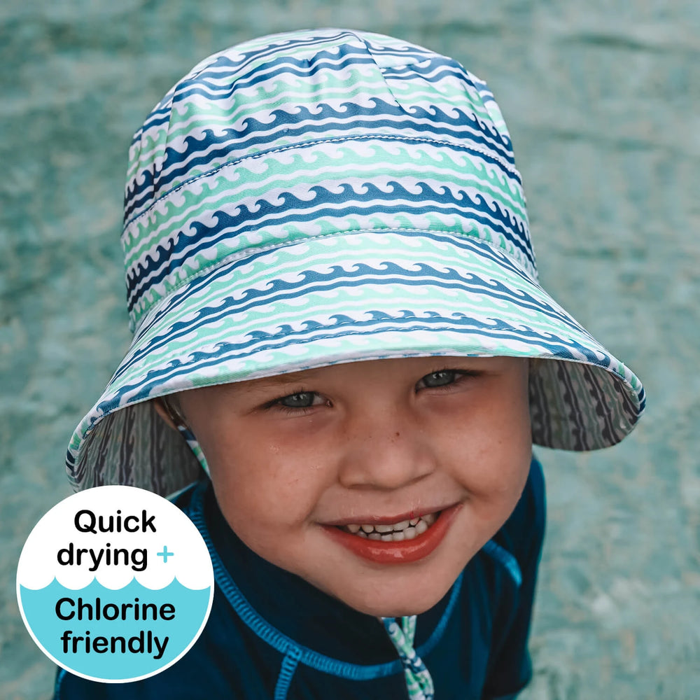 Classic Swim Bucket Beach Hat - Riptide - Bedhead