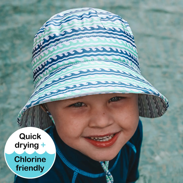 Classic Swim Bucket Beach Hat - Riptide - Bedhead
