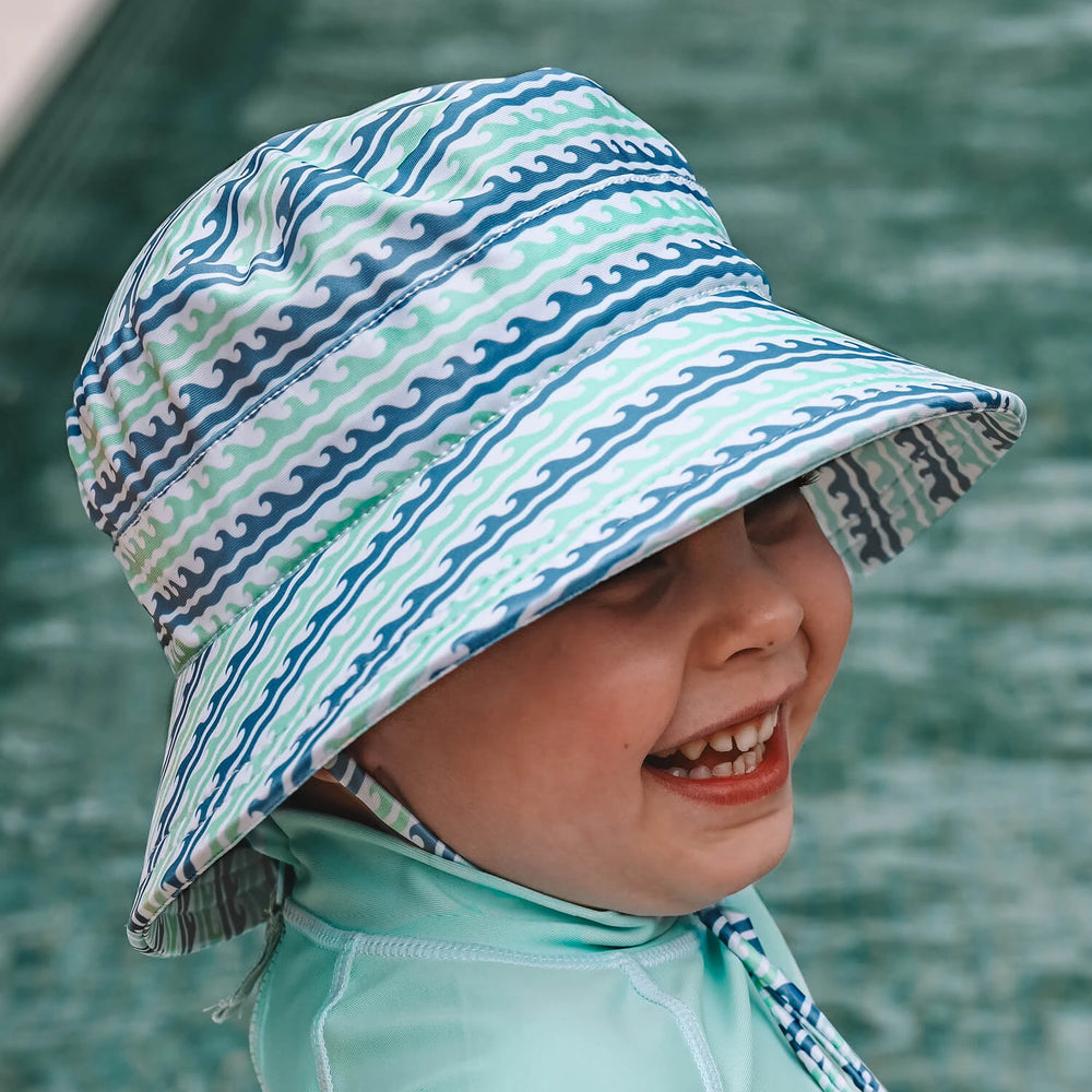 Classic Swim Bucket Beach Hat - Riptide - Bedhead