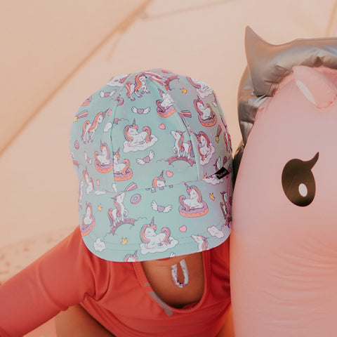 Kids Swim Legionnaire Hat - Unicorn - Bedhead DISCOUNTED