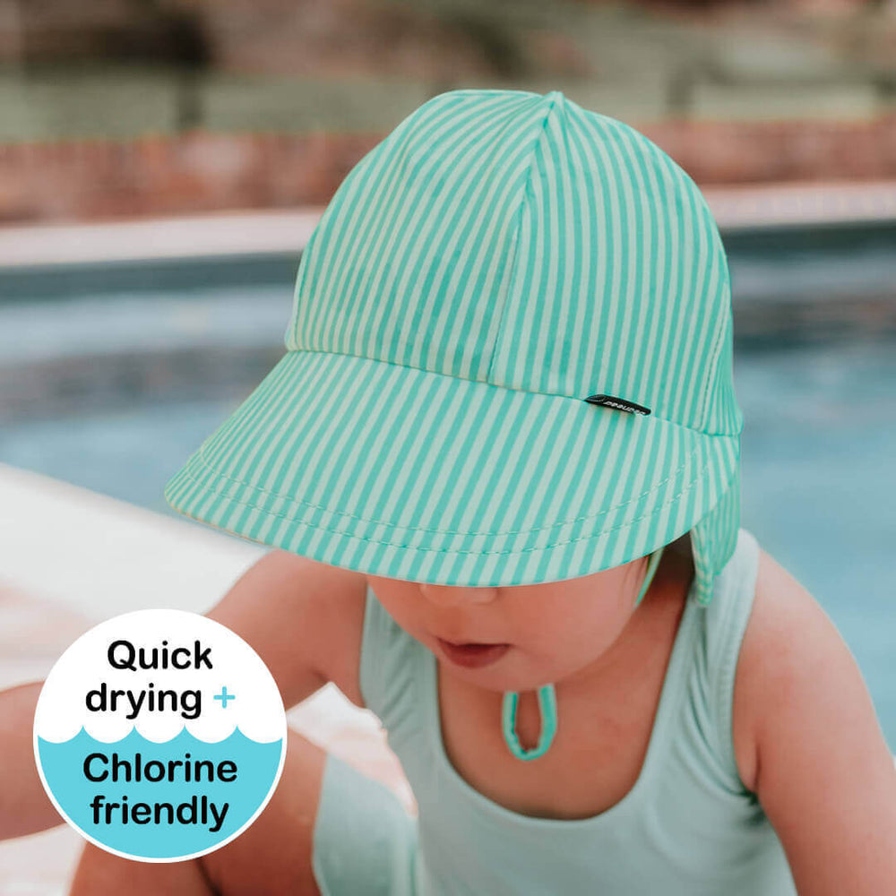 Legionnaire Swim Flap Beach Hat - Andie - Bedhead DISCOUNTED