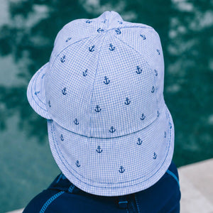 Swim Legionnaire Flap Beach Hat - Anchor - Bedhead