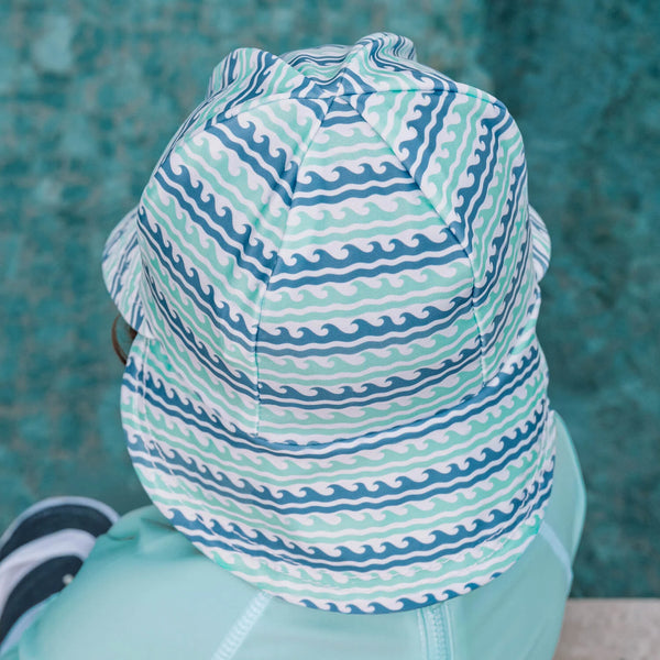 Swim Legionnaire Flap Beach Hat - Riptide - Bedhead